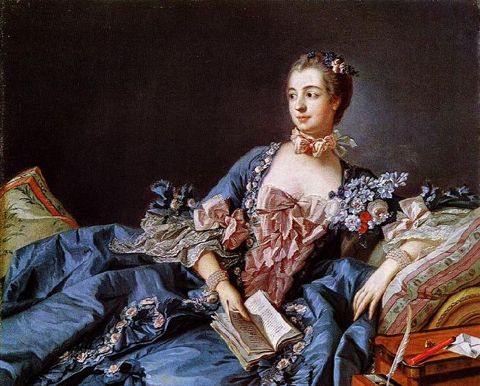  Portrat der Madame de Pompadour